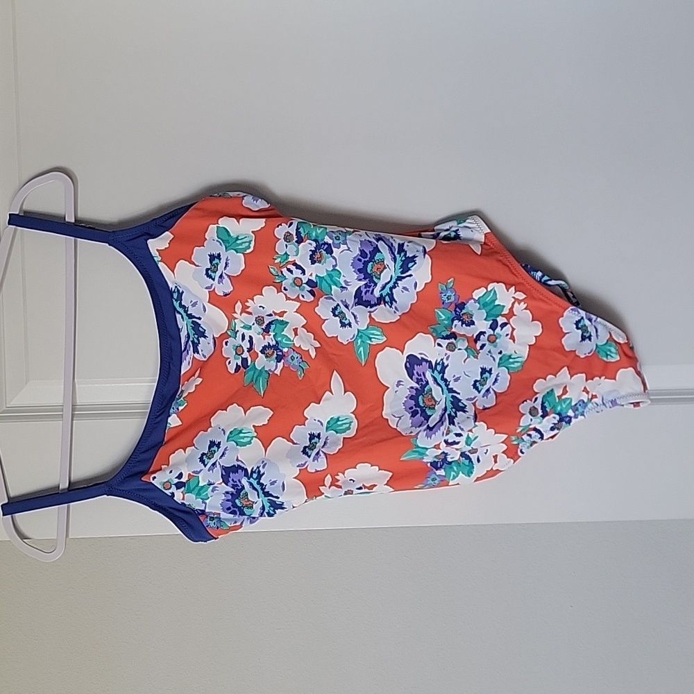 Leilani NWT Size 14 One Piece Floral Swimsuit with Built In Bra